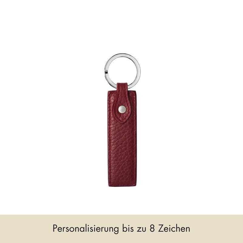 Schlüsselanhänger Classic | Rot & Silber - Schlüsselanhänger mit Monogramm - Rot & Silber | MERSOR | MERSOR