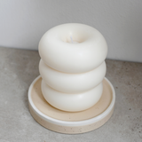 Donut Candle | Weiß