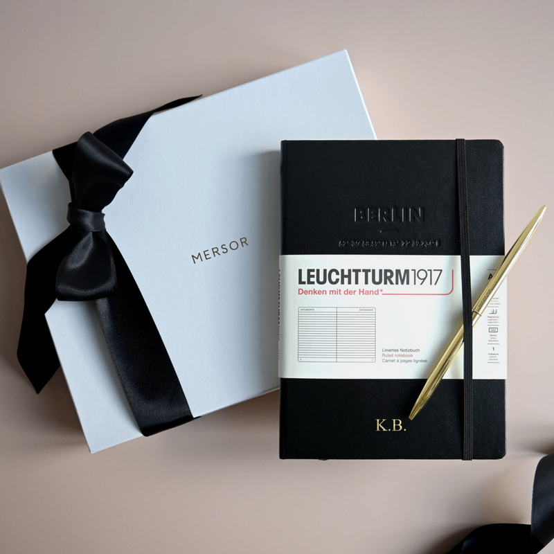 Notebook A5 Hardcover Berlin Limited Edition | Black